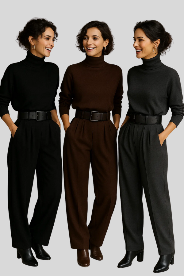 Melian | Jumpsuit mit Rollkragen