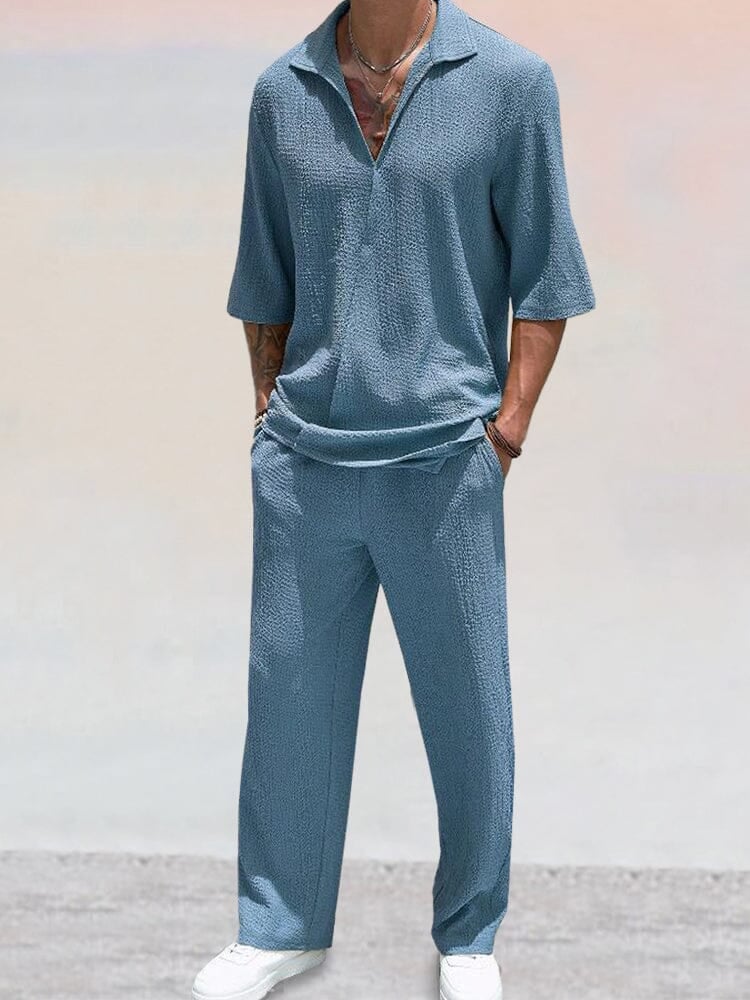 Silvan | Zweiteiler mit Poloshirt und Hose