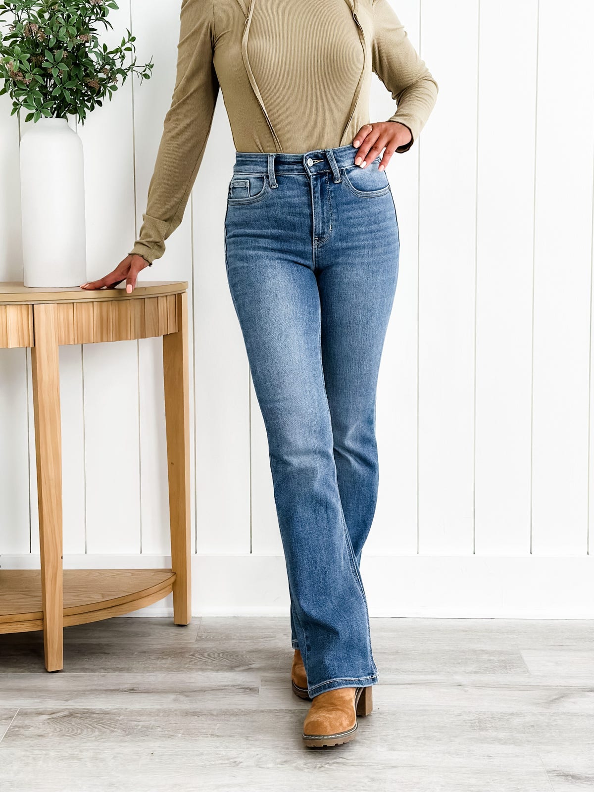 Jennie | Jeans Bootcut mit Bauchkontrolle