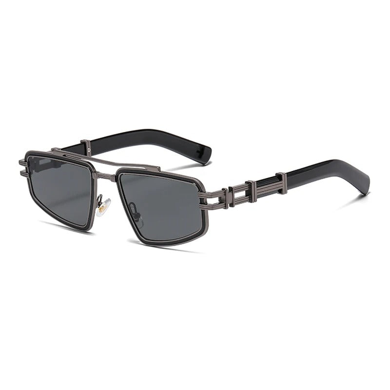 Leelaine | Bold Shield Square Frame Luxury Sunglasses – UV400 Protection