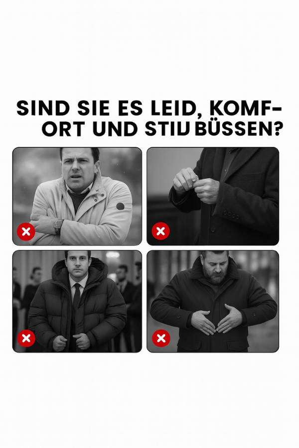 Manny | Business Casual Wintermantel