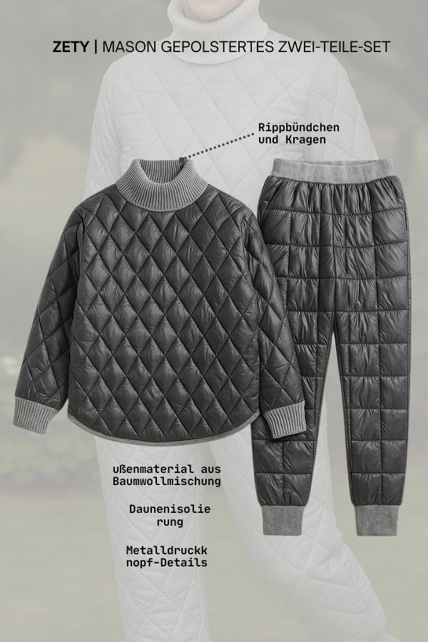 Zety | Mason Gepolstertes Zwei-Teile-Set