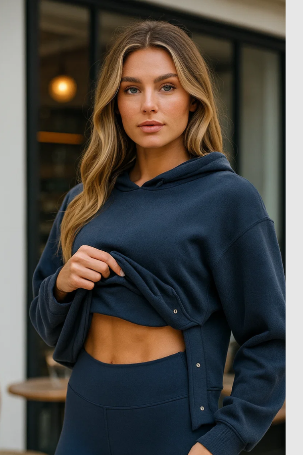 Fely | Freizeit-Hoodie und Trainingshose Set