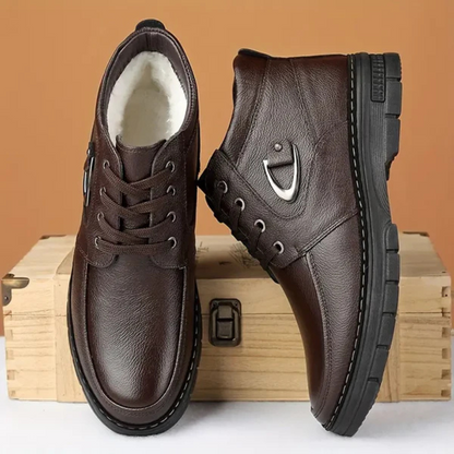 Amarit - Lederstiefel mit Fleece-Futter