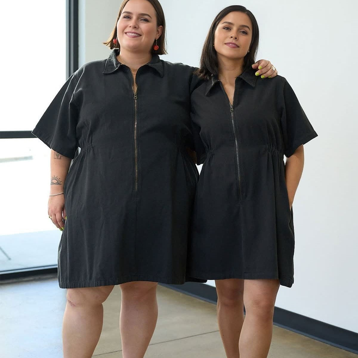 Kleid mit Ärmeln