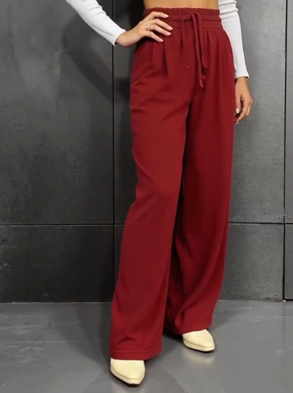 Trish | Straight Loose Sweatpants Wide-leg Pants Outdoor Casual Trousers