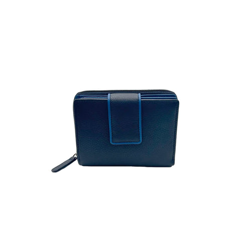 8840 Damenbörse Blau/Royal