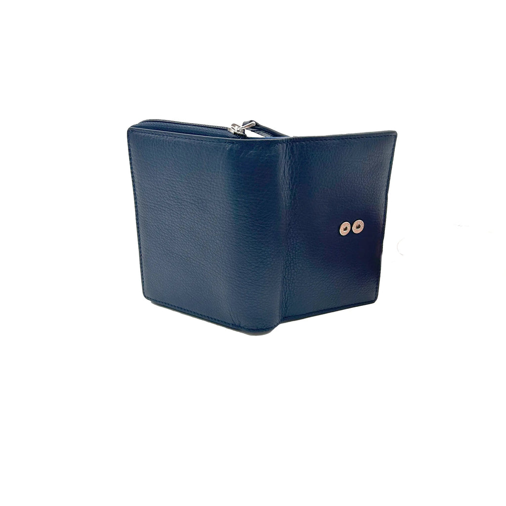 8840 Damenbörse Blau/Royal