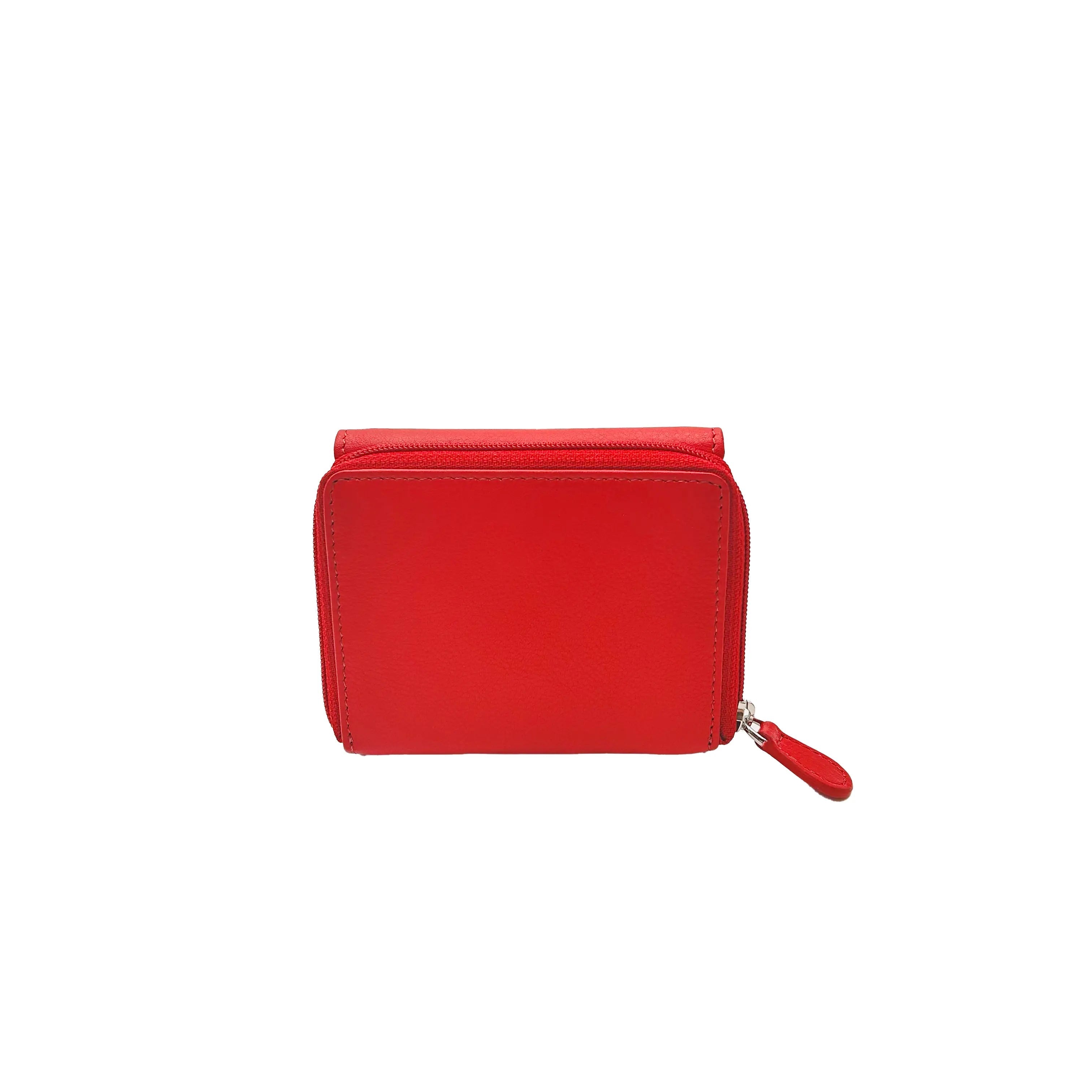 8846 Damenbörse Rot/Blau
