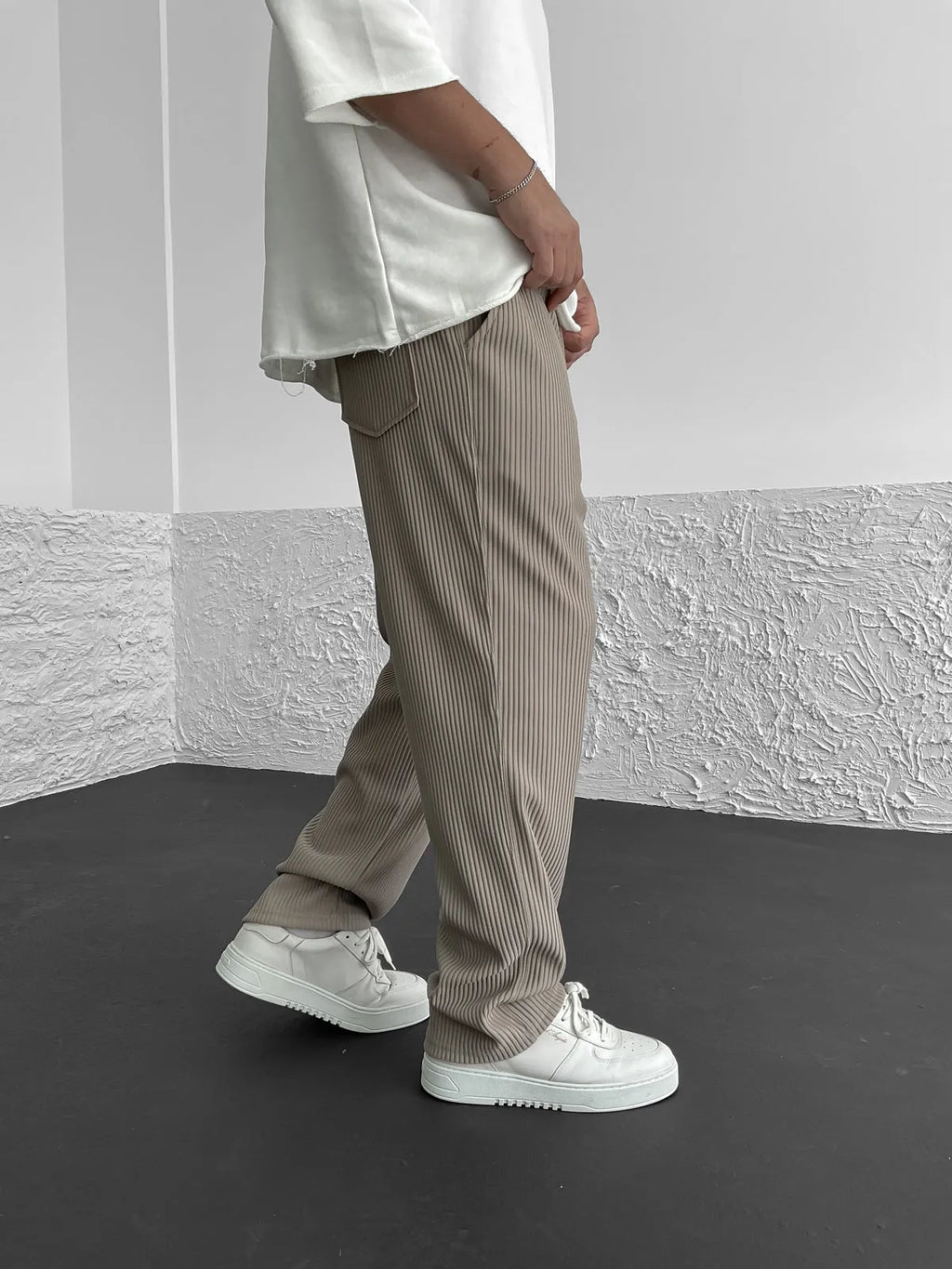 Wigand Comfort Gerippte Elasthan Hose