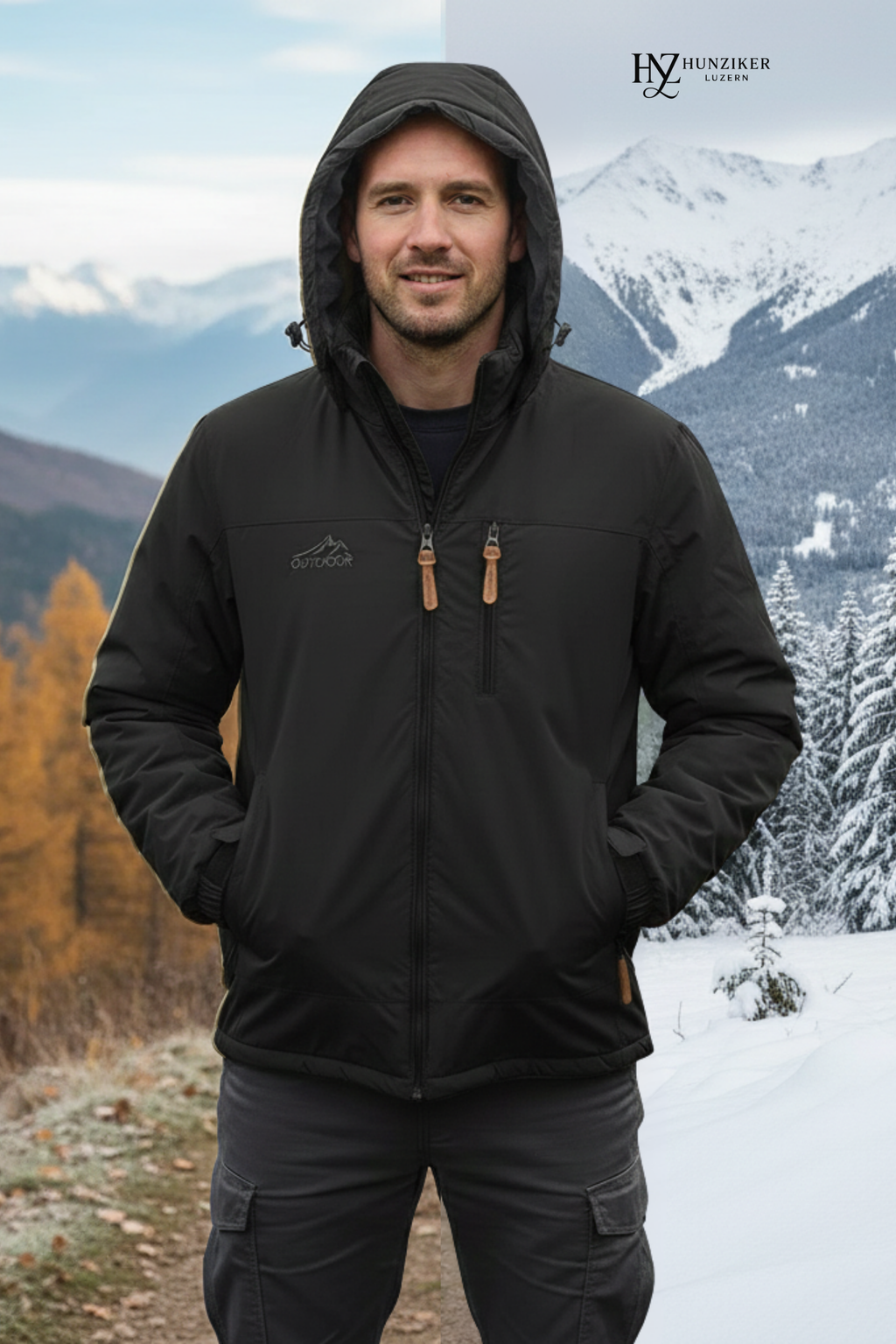 Herren "Polara" Thermo Wintermantel