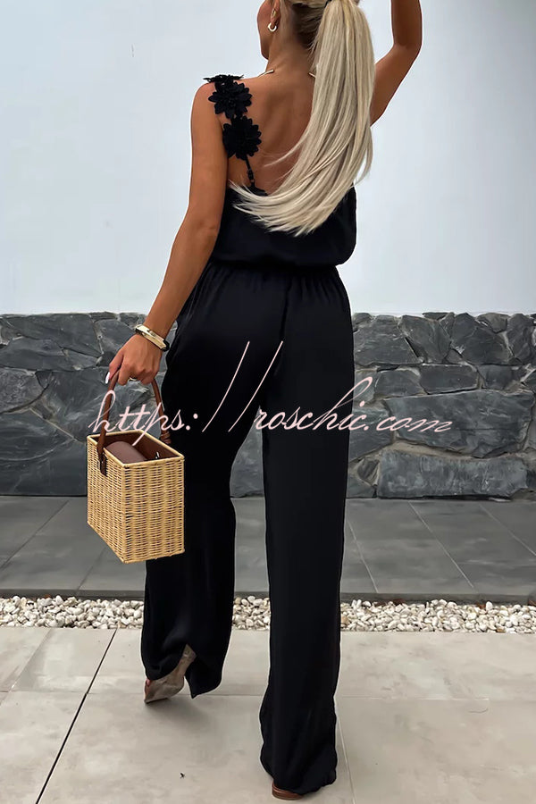 Cosima | Lässiger Overall mit Stickerei