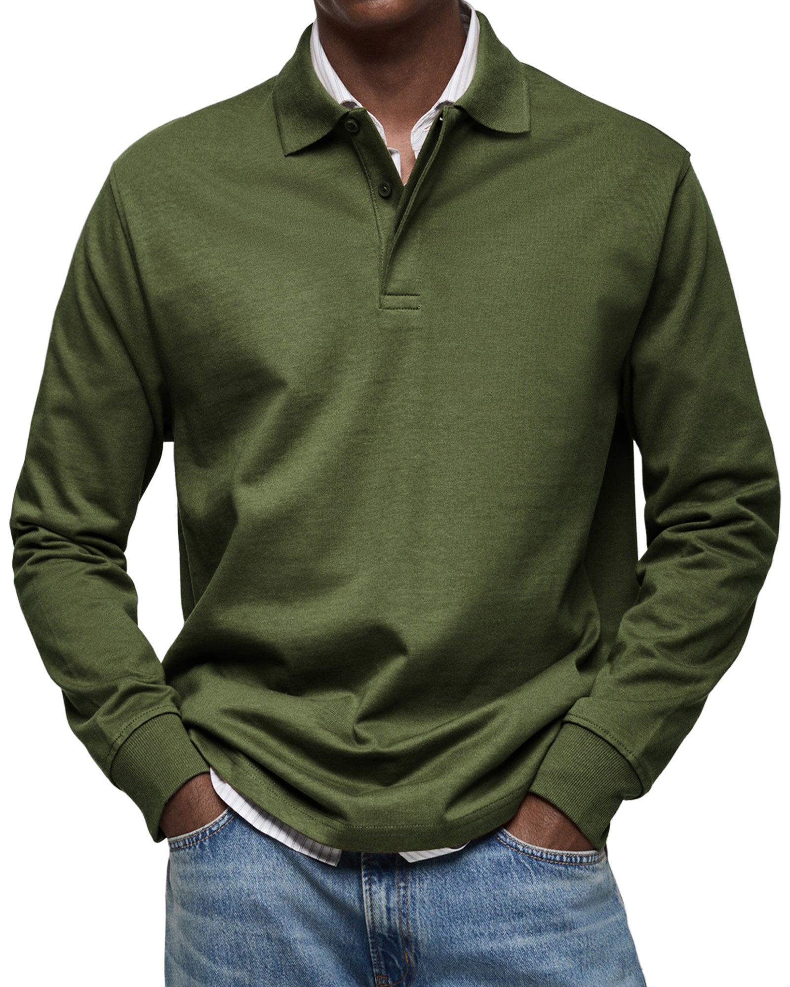 Conrad | LUXURIÖSES POLOSHIRT MIT LANGEN ÄRMELN