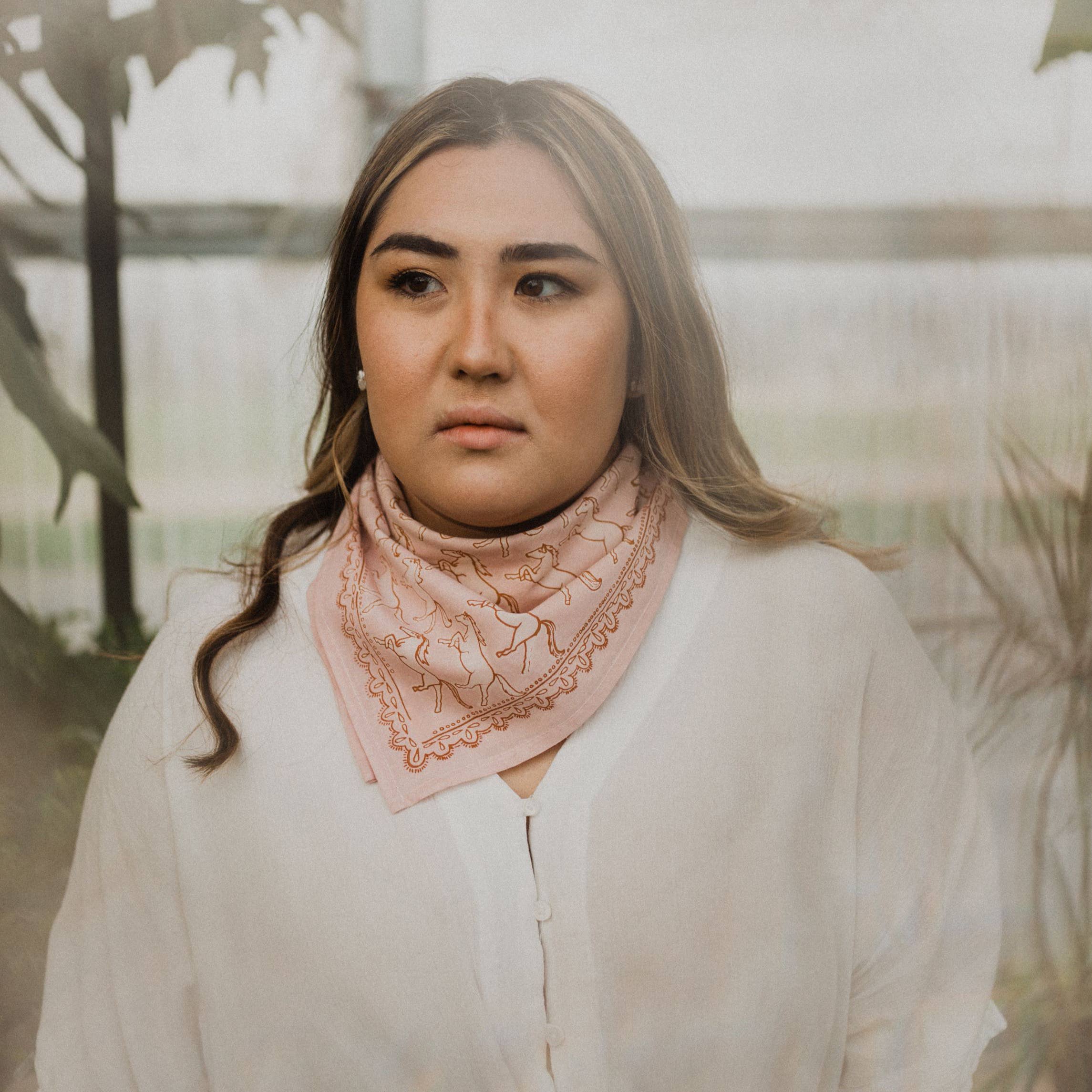 Chustki Bandany - Nr 062 Bandana mit Pferden