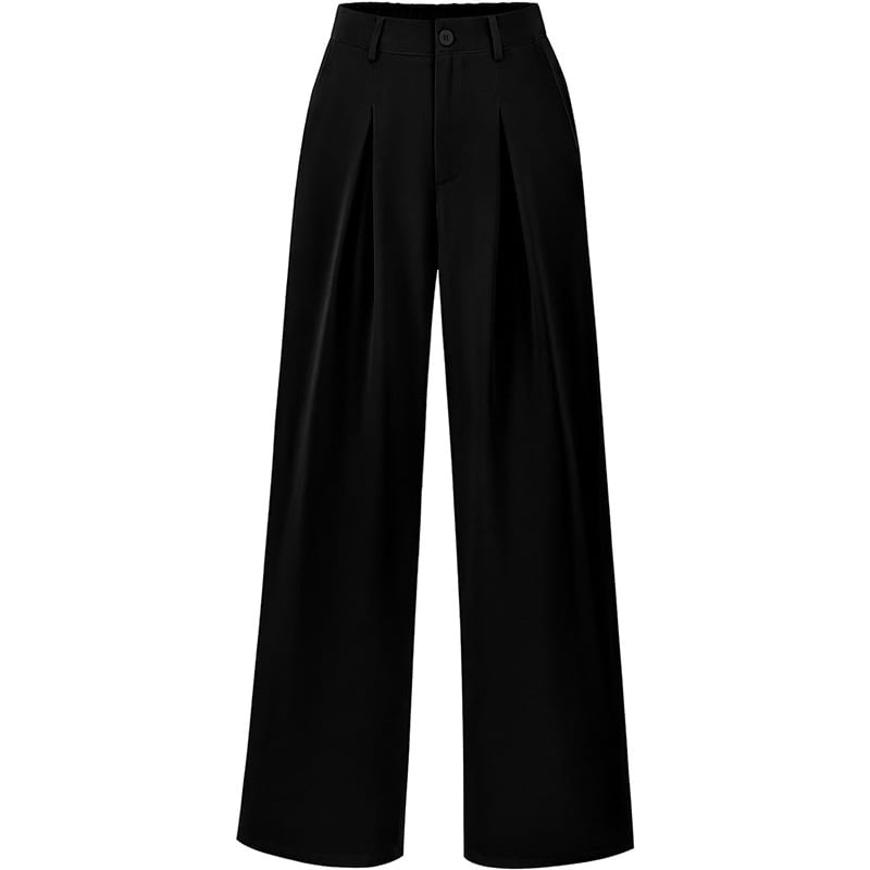 Alessa | Hochtaillierte Hose mit weitem Bein