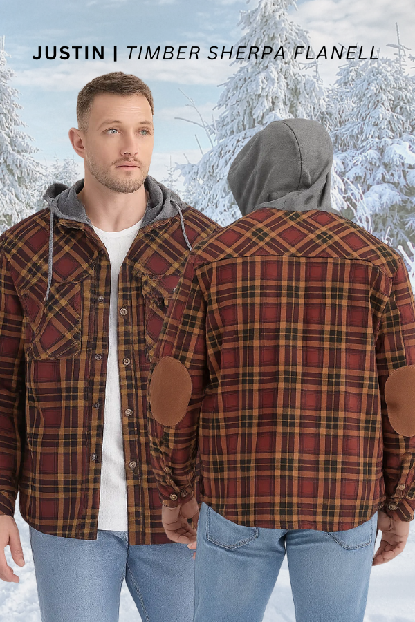 Justin | Timber Sherpa Flanell