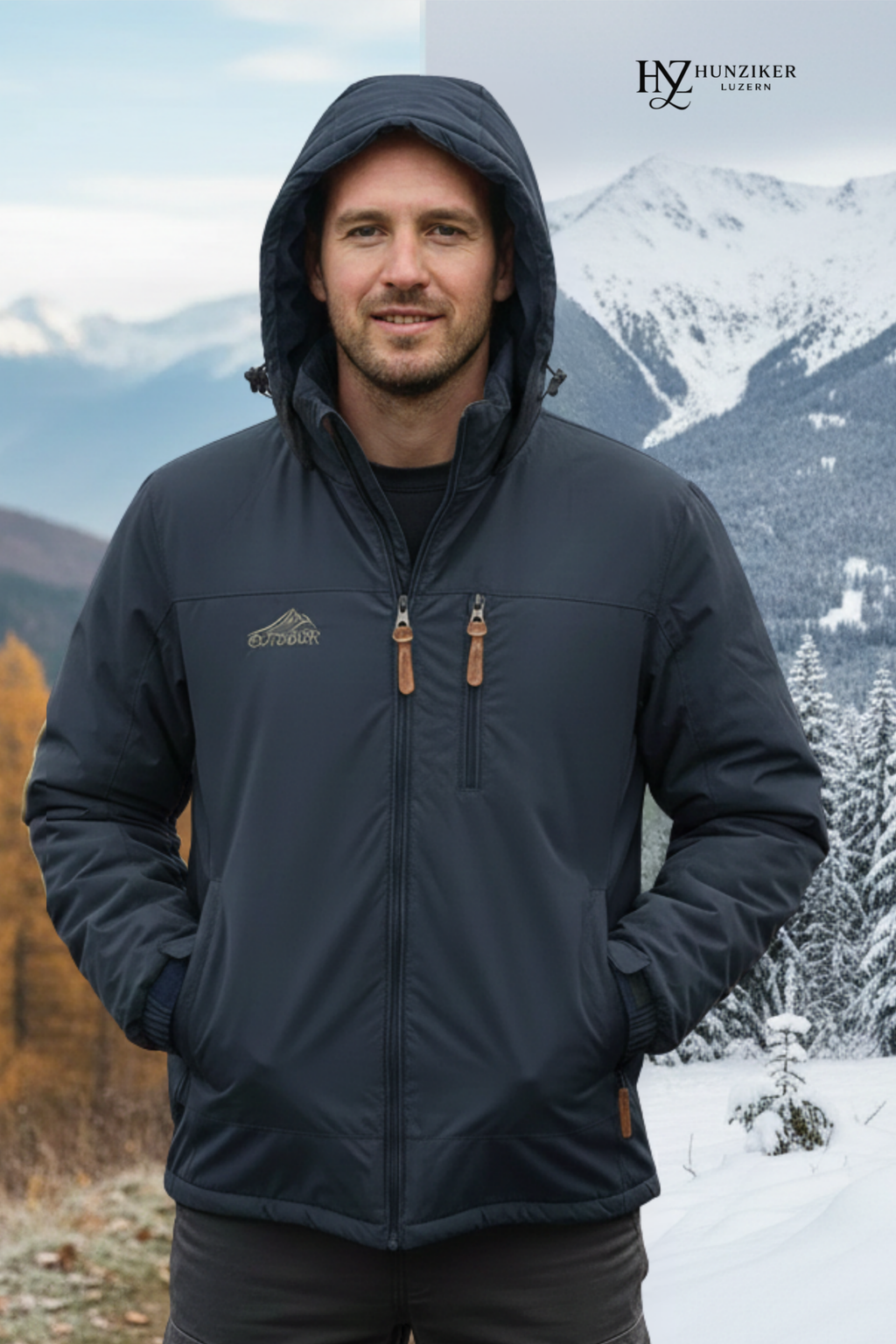 Herren "Polara" Thermo Wintermantel