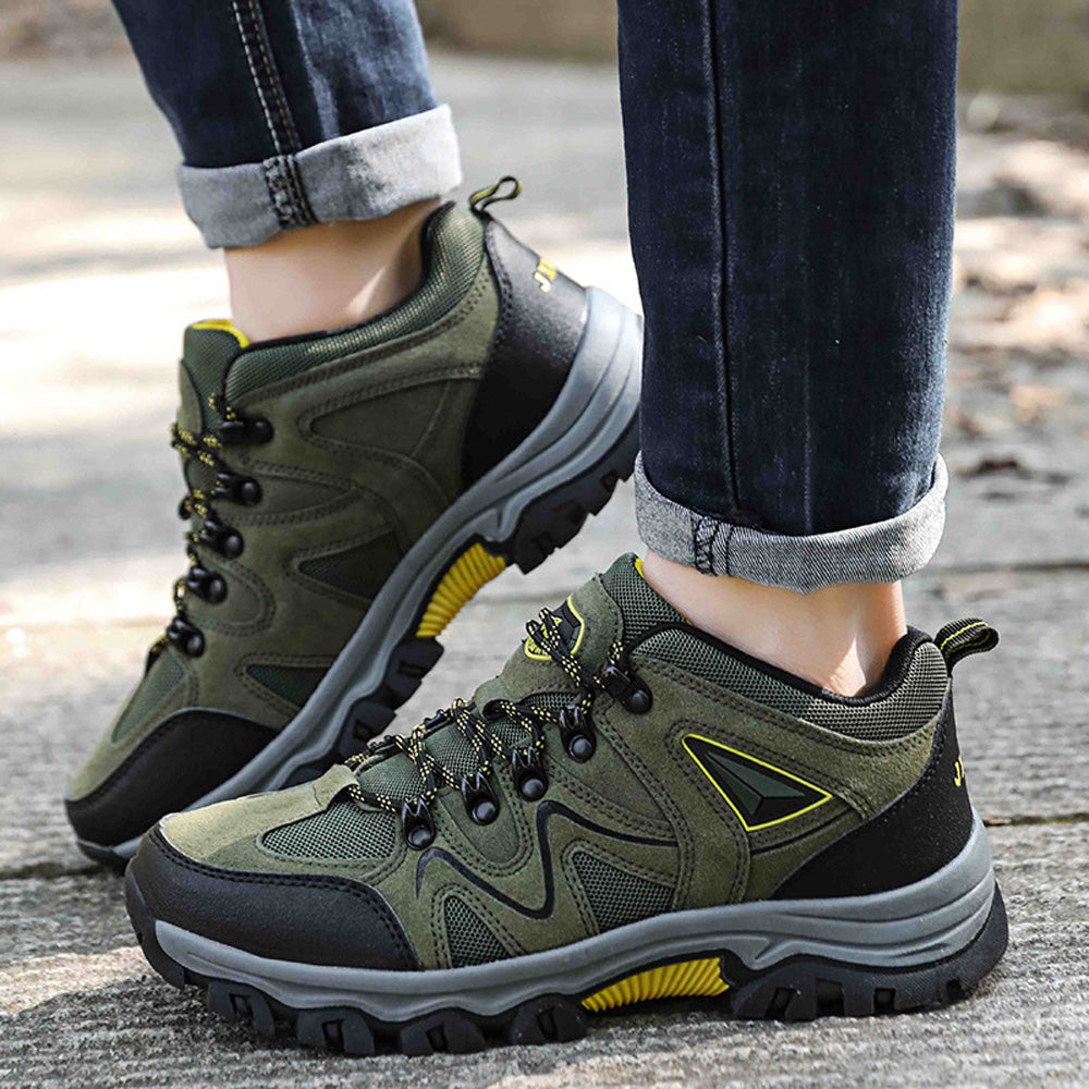 Herren Outdoor Schuhe Wasserdicht & Rutschfest Für Trekking & Wanderungen