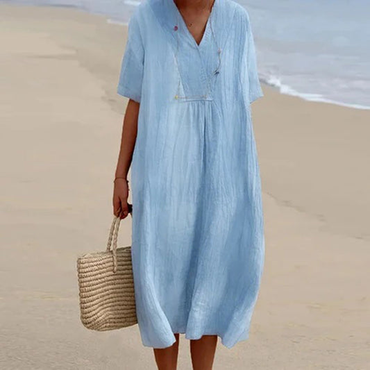 Effie | Boho Kleid Luftiger Schnitt, Romantischer Stil, Festliche Kleider