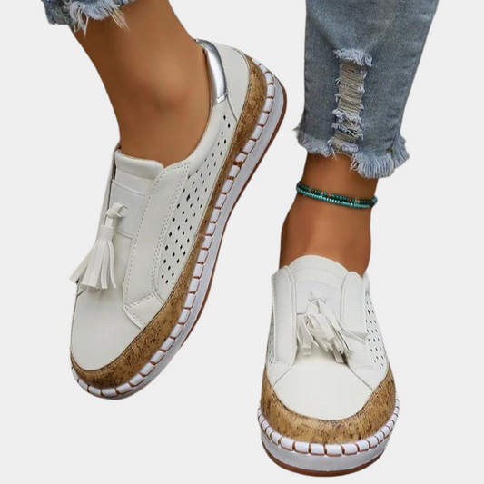 Atmungsaktive Damen Turnschuhe - Elegante Weiße Sneaker für Komfort und Stil
