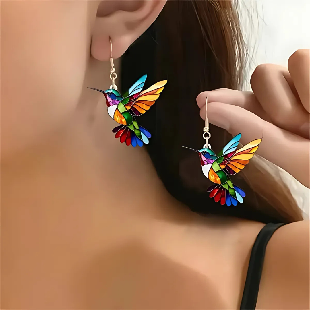 Samantha | Elegante Kolibri Halskette
