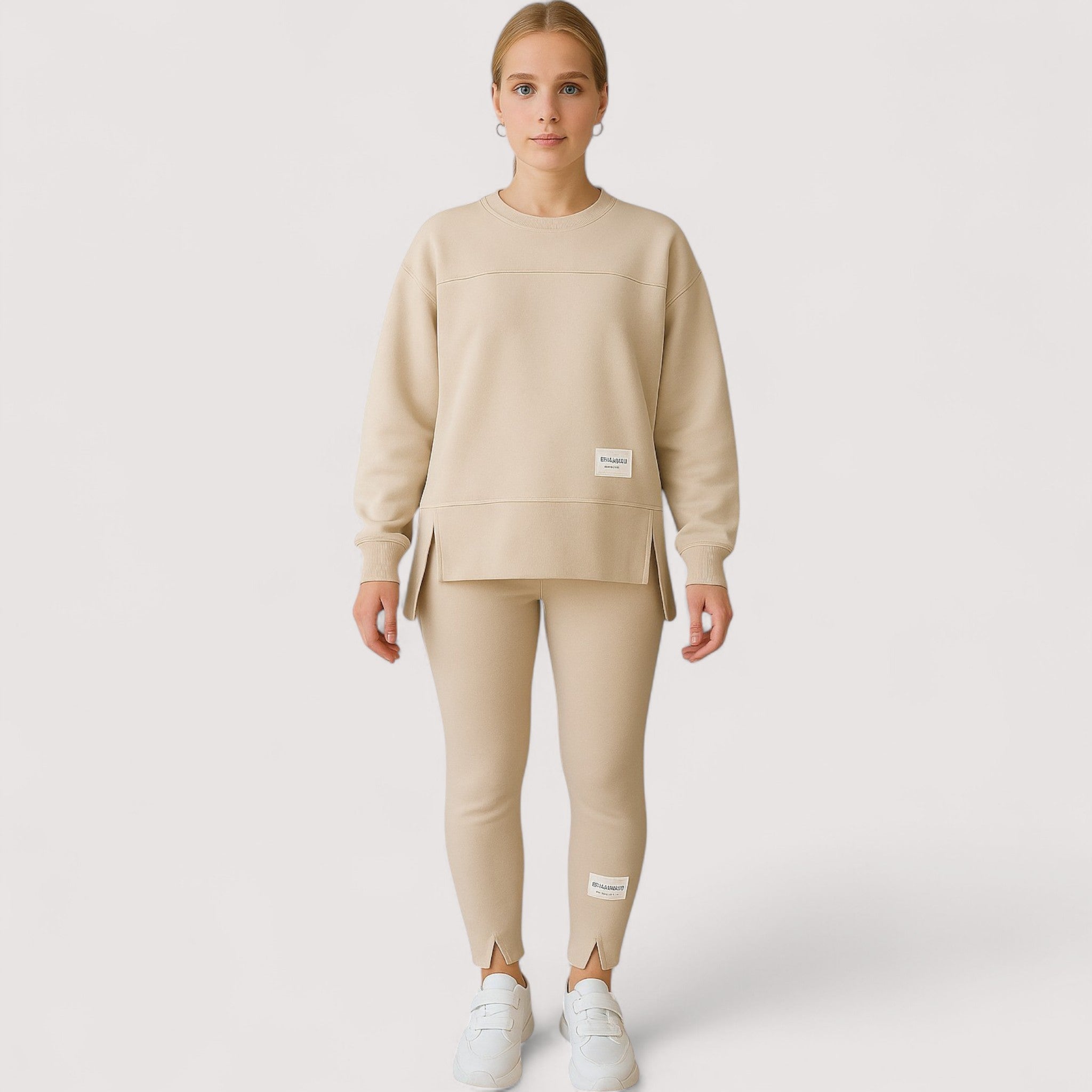 Damen Set – Pullover & Leggings, Gemütlich & Lässig  SEO Title (Deutsch):