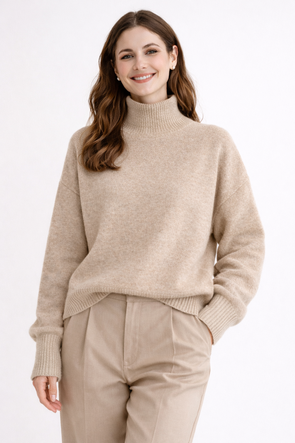 Isabella - Kaschmir Rollkragenpullover