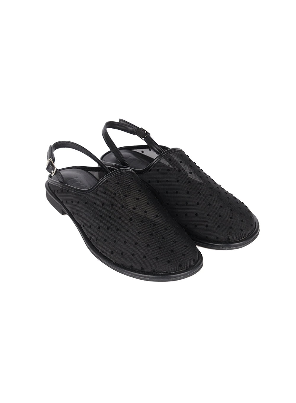 Durchsichtige Polka-Dot Sandalen IY509