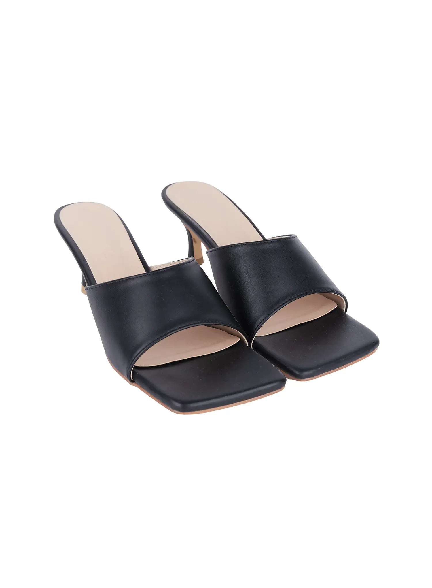 Quadratische Zehen-Mule Sandalen IS516