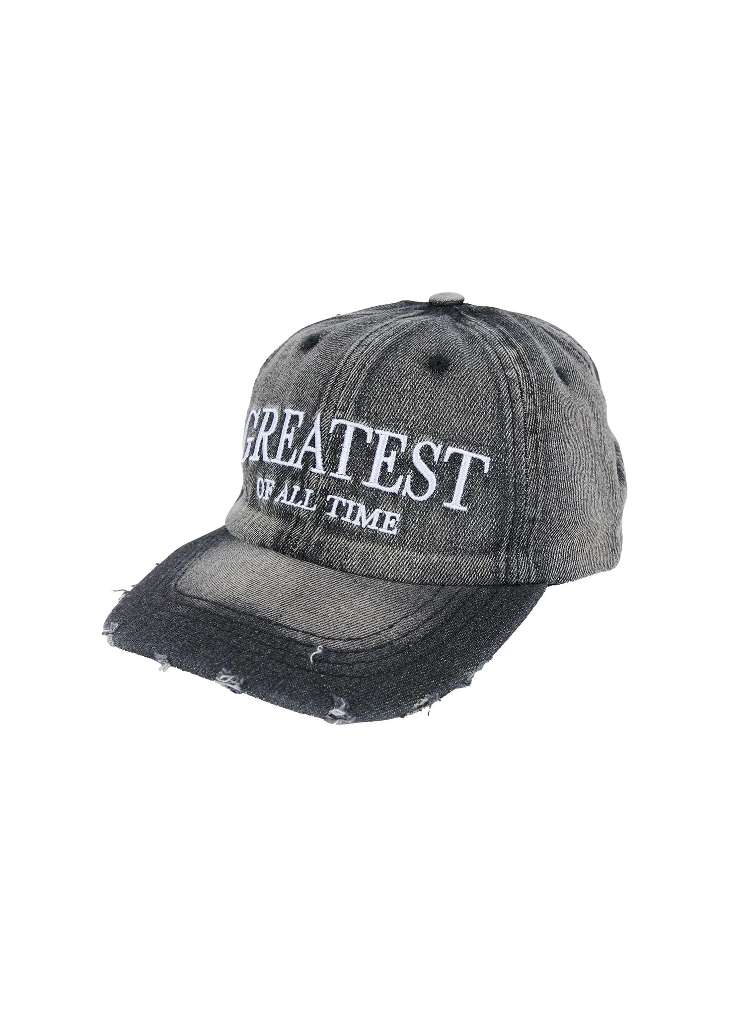 Herren Distressed-Denim Baseballmütze IL529