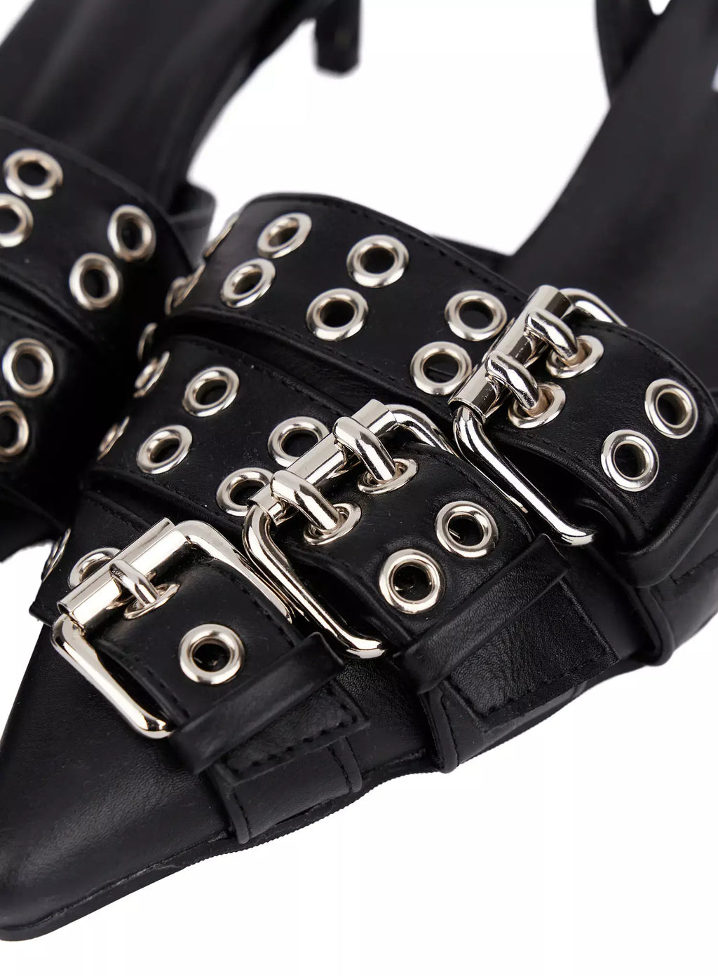 Stylische Schnalle Stiletto Absätze IM530