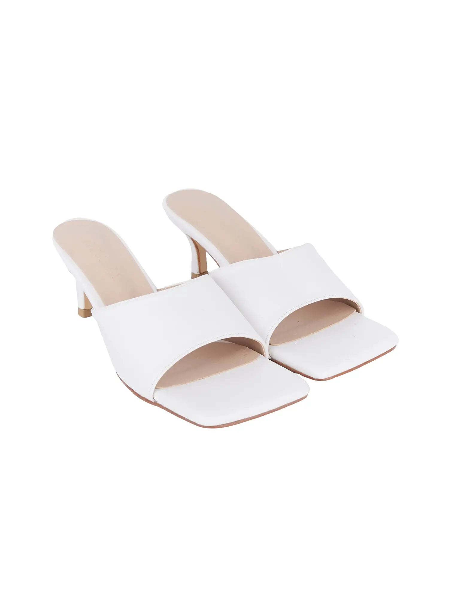 Quadratische Zehen-Mule Sandalen IS516
