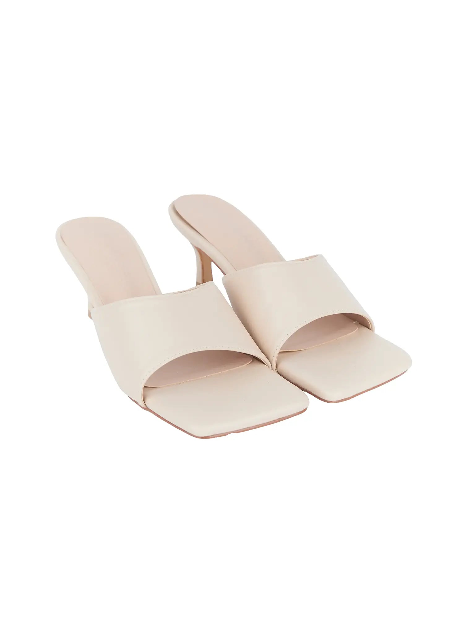 Quadratische Zehen-Mule Sandalen IS516