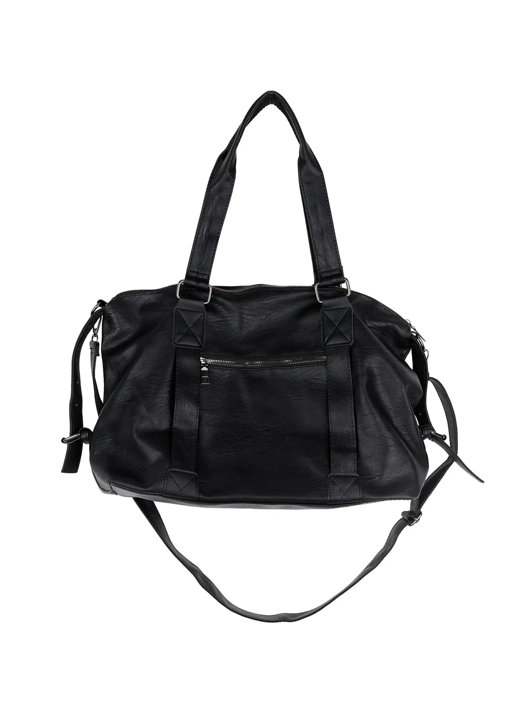 Faux-Leder Tote Bag IO506