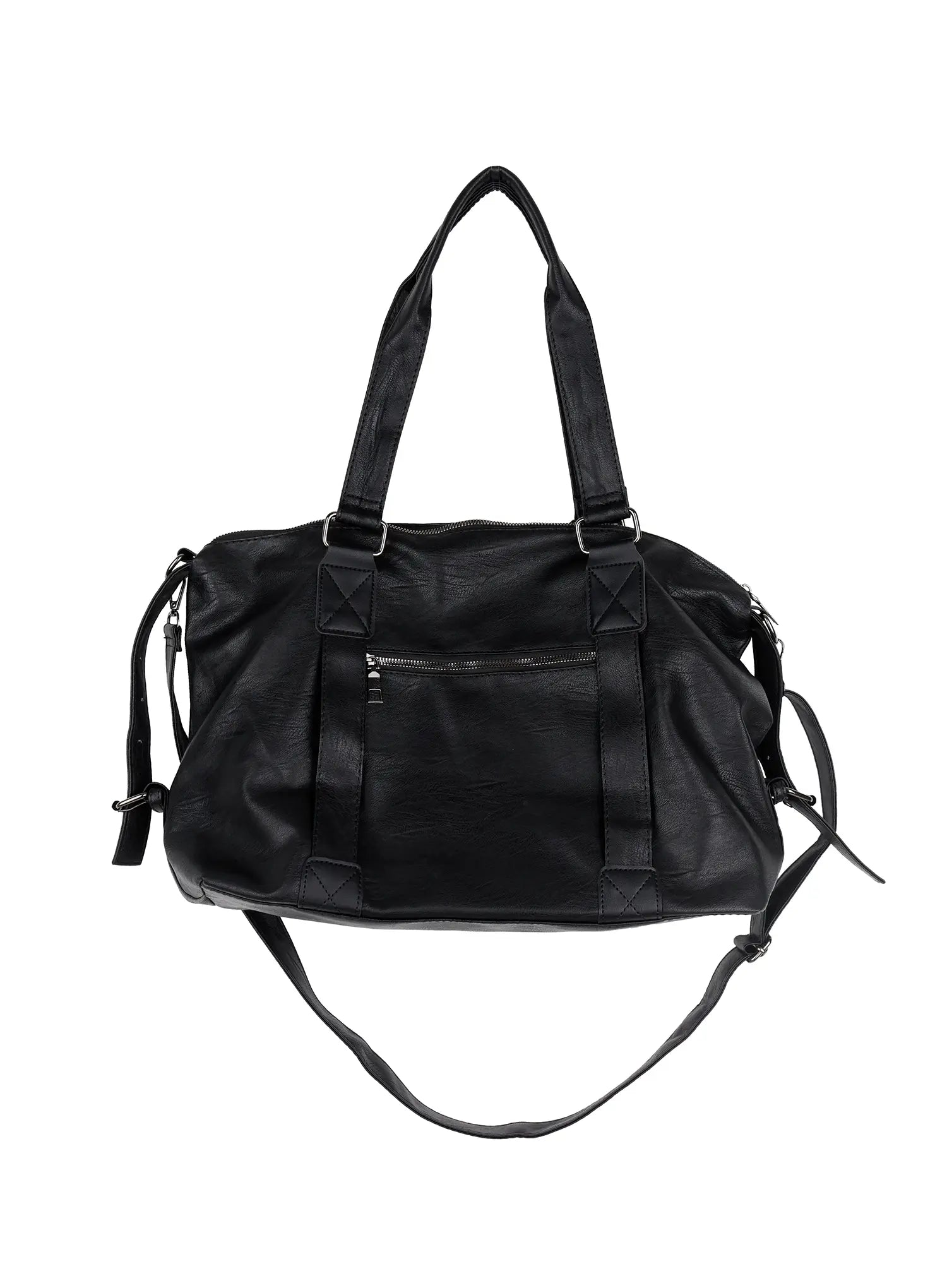 Faux-Leder Tote Bag IO506