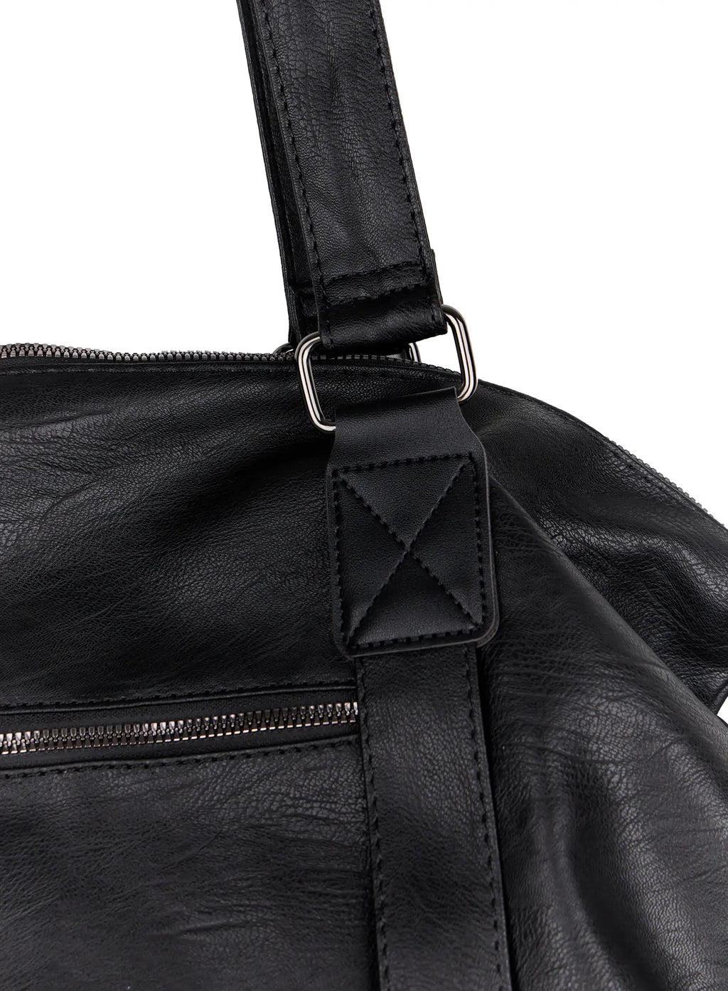 Faux-Leder Tote Bag IO506