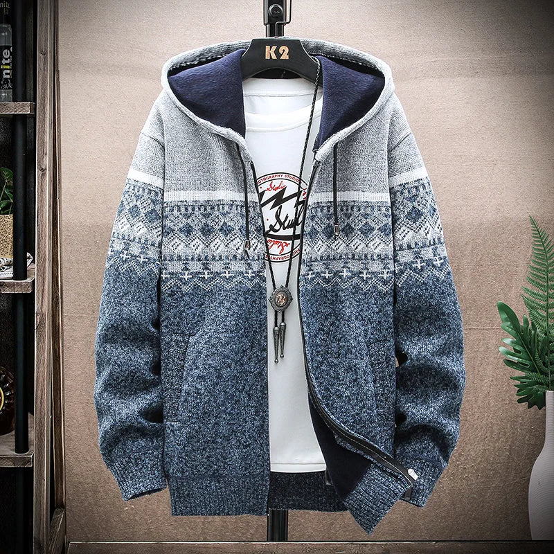 Maxx | Winter Karierter Hoodie Pullover