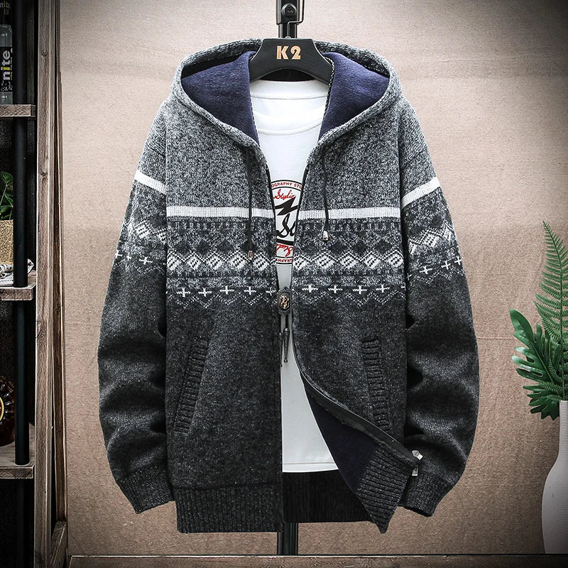 Maxx | Winter Karierter Hoodie Pullover