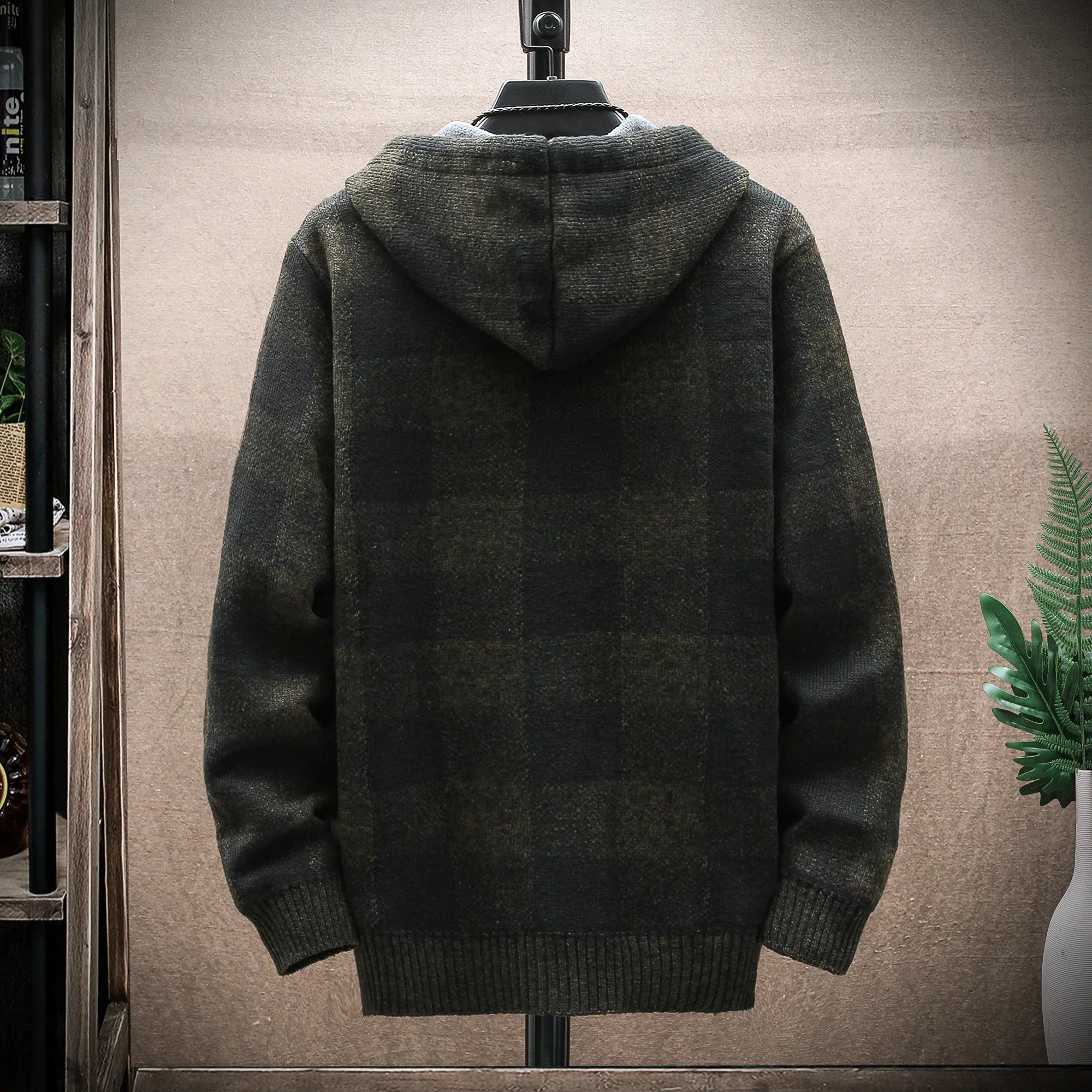 Maxx | Winter Karierter Hoodie Pullover