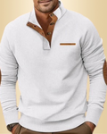 Malcolm - Langärmeliger Strickpullover