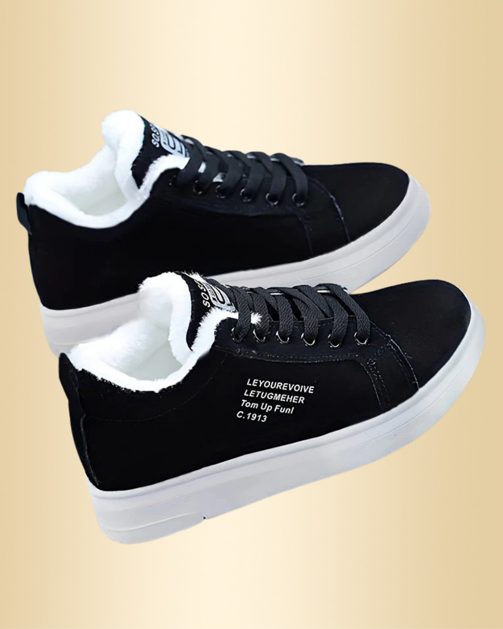 PLUSHPRINT - DAMEN WINTERSCHUHE