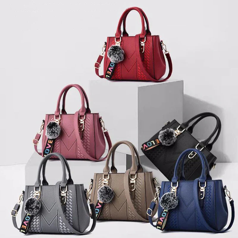Elegante Lederhandtasche für Damen