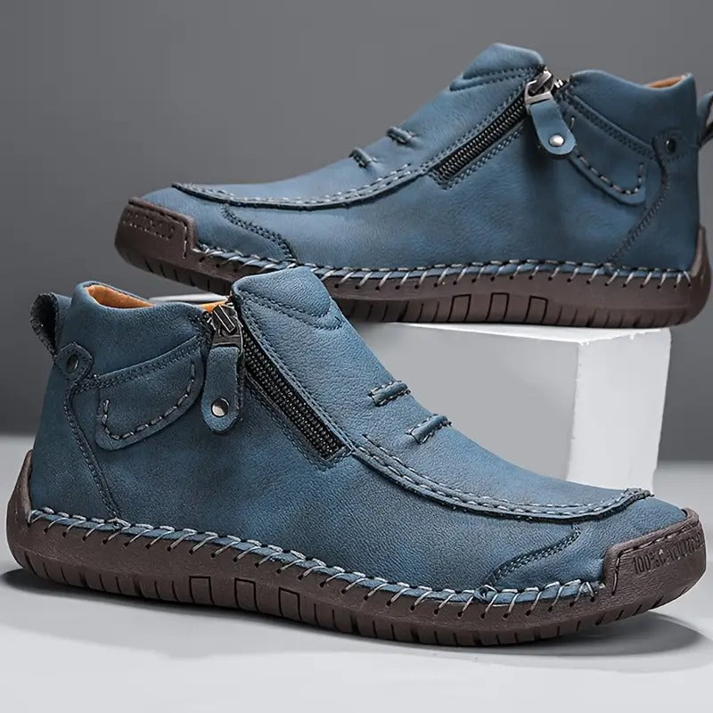 Herren Orthopädische Lederschuhe – Stabil, Bequem & Alltagstauglich