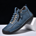Christian | Nubukleder Schuhe mit Reißverschluss