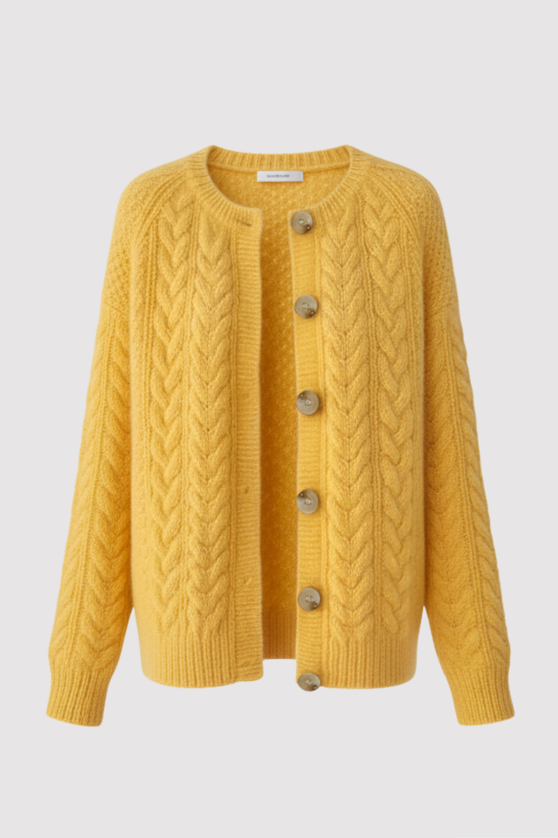 Dwina™ Strickjacke mit Knöpfen und Zopfmuster