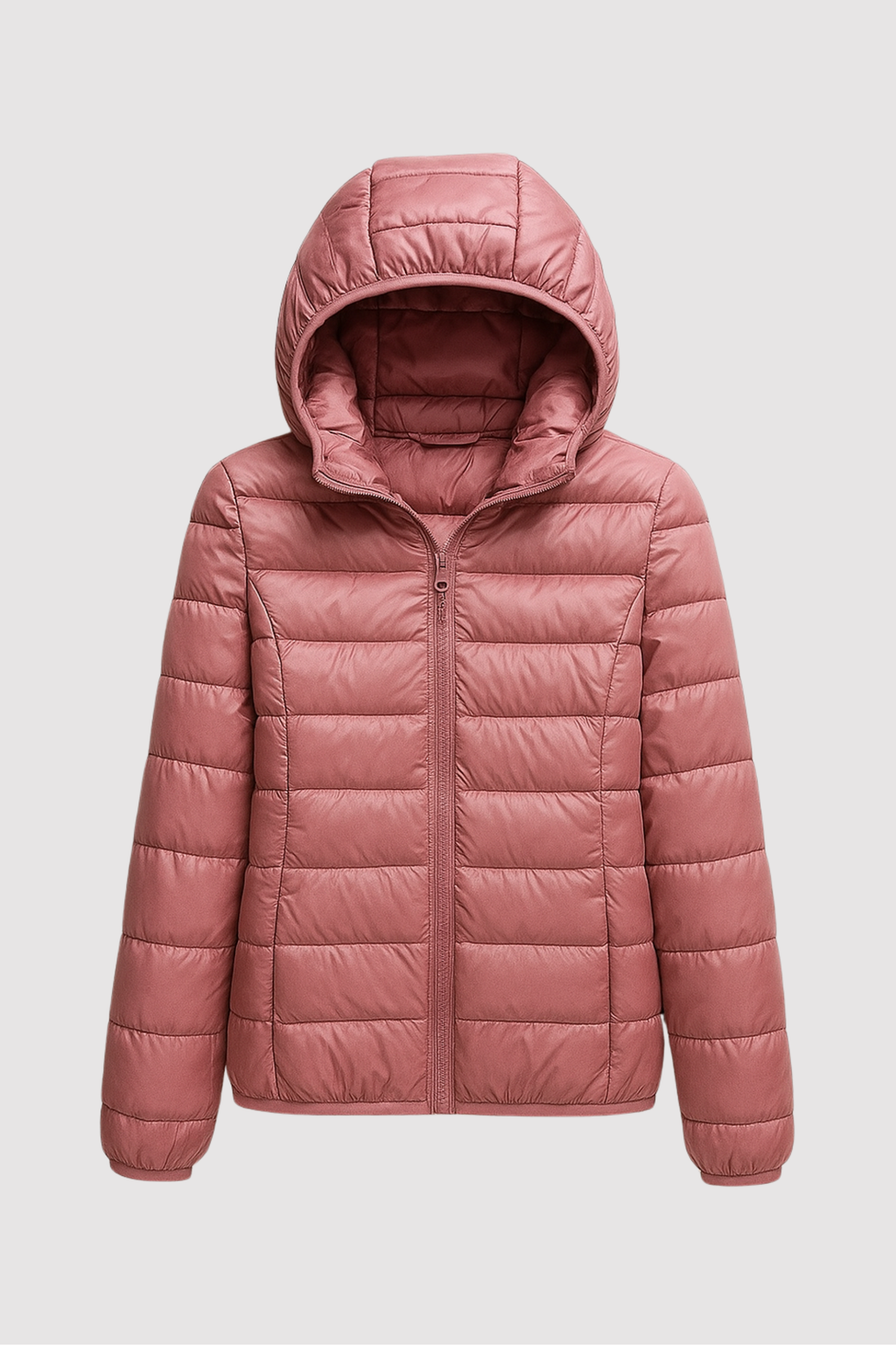 Nord | Premium-Jacke mit weißen Federn