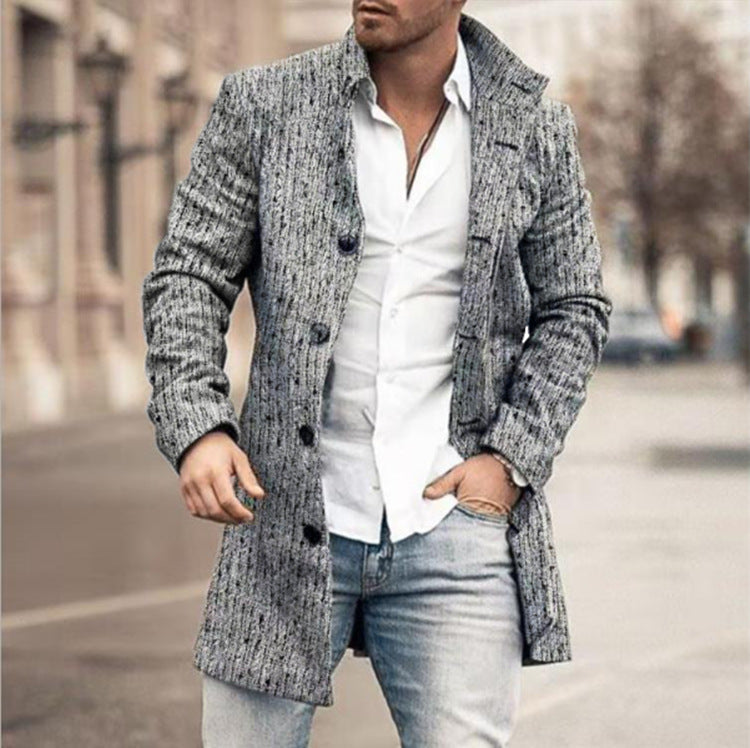 Franck | Langärmlige Jacke mit Knöpfen und Schottenmuster