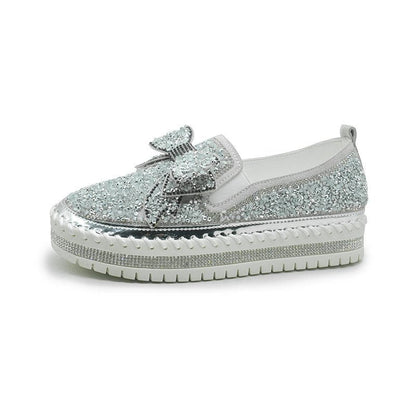 Anke | Damen Slip-On Schuhe – Bequeme, Flexible Modelle mit Strass