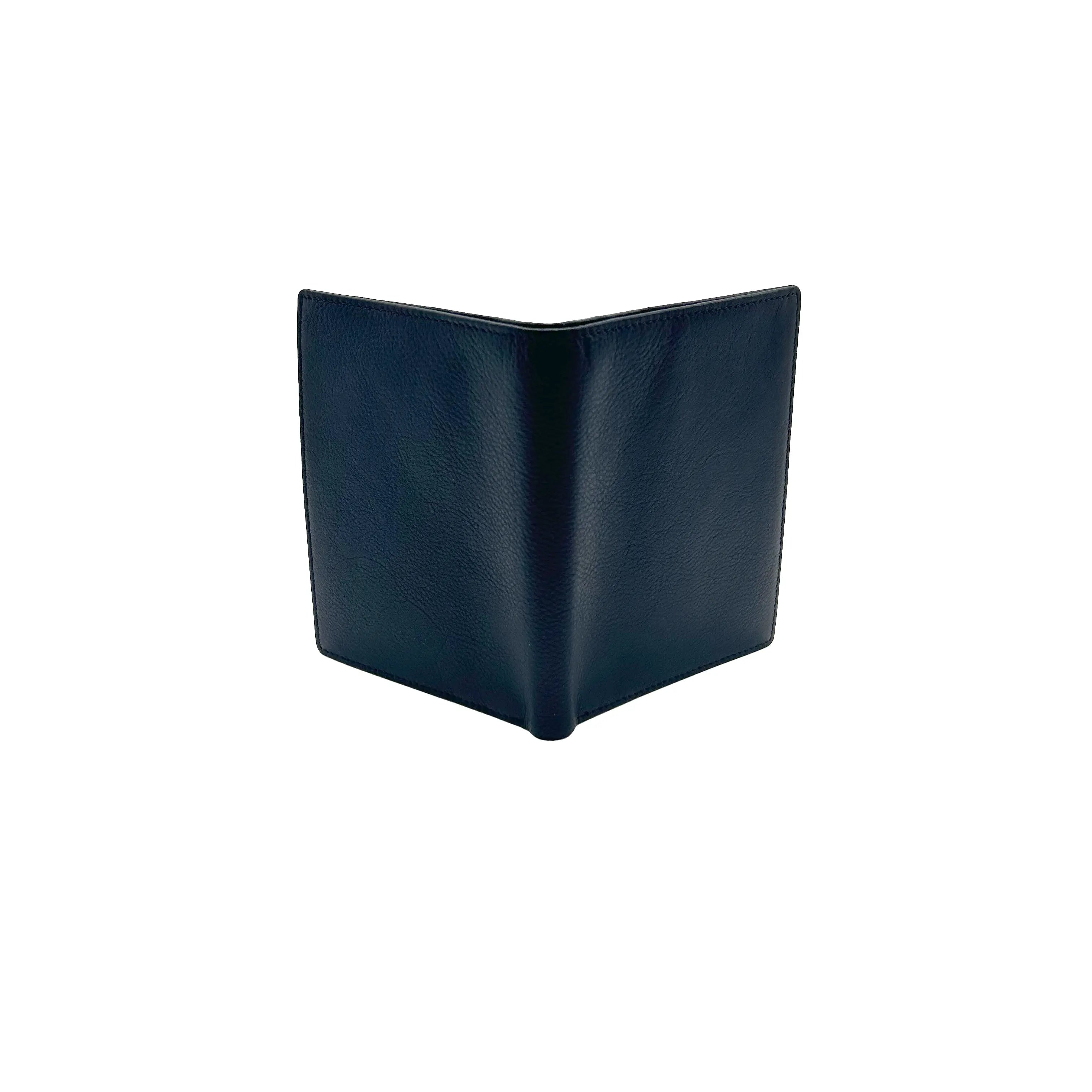 Klassische Größe Vertikales All Card Wallet Schwarz