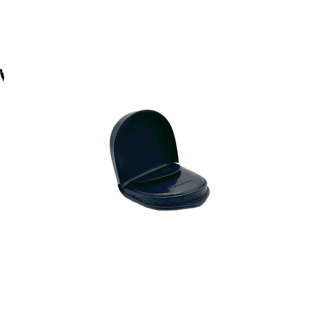 Schwarze Absatz-Münztasche